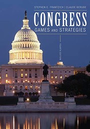 Cover of: Congress: games and strategies