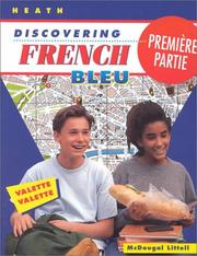 Cover of: Discovering French Bleu Premiere Partie by Jean-Paul Valette