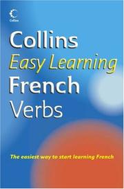 Cover of: Collins Easy Learning French Verbs by 
