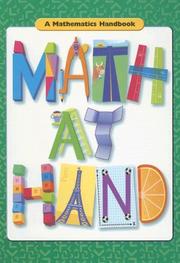 Cover of: Math at hand: a mathematics handbook.