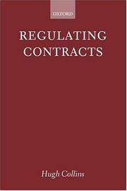Cover of: Regulating Contracts