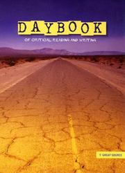 Cover of: Daybook of Critical Reading And Writing by Fran Claggett, Louann Reid, Ruth Vinz