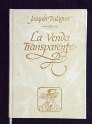 Cover of: La venda transparente by Joaquín Balaguer