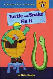 Cover of: Turtle and Snake fix it