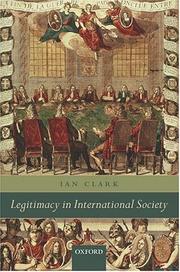 Cover of: Legitimacy in International Society