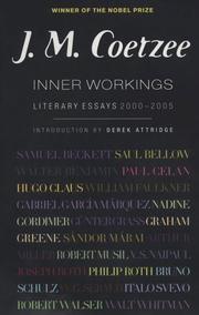 Cover of: Inner Workings by J. M. Coetzee