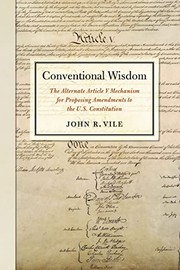 Cover of: Conventional Wisdom by John R. Vile