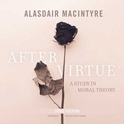 Cover of: After Virtue, Third Edition by Alasdair C. MacIntyre