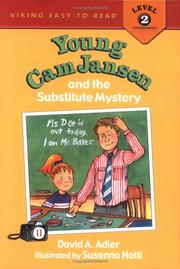 Cover of: Young Cam Jansen and the substitute mystery