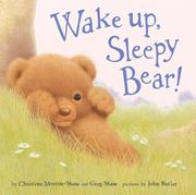 Cover of: Wake Up, Sleepy Bear