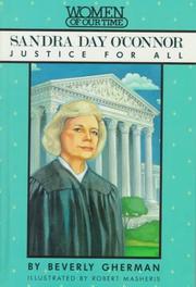 Cover of: Sandra Day O'Connor by Beverly Gherman