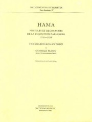 Cover of: Hama Fouilles Et Recherches De LA Fondation Carlsberg 1931-1938 by Gunhild Ploug