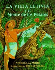 Cover of: La vieja Letivia y el Monte de los Pesares by Nicholasa Mohr