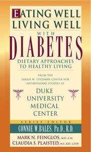 Cover of: Eating well, living well with diabetes