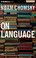 Cover of: On Language