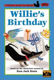 Cover of: Willie's birthday by Anastasia Suen