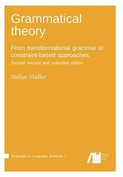 Cover of: Grammatical theory by Stefan Müller