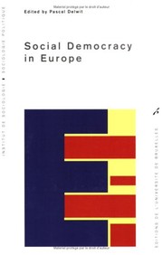 Cover of: Social democracy in Europe