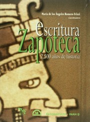 Escritura zapoteca by Romero Frizzi, Ma. de los Angeles