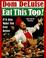 Cover of: Eat this too!