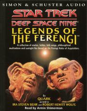 Cover of: Legends of the Ferengi by Ira Steven Behr, Robert Hewitt Wolf, Robert Hewitt Wolfe