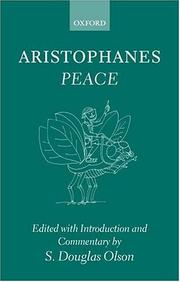 Cover of: Aristophanes: Peace
