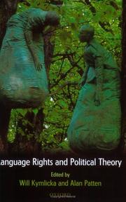 Cover of: Language rights and political theory