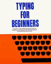 Cover of: Typing for Beginners (1/45)