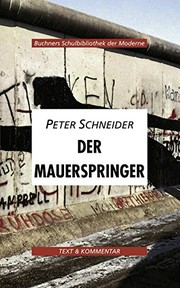 Cover of: Der Mauerspringer by Peter Schneider