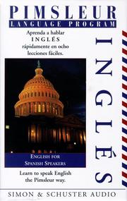 Cover of: Ingles : English for Spanish Speakers