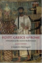 Cover of: Egypt, Greece, and Rome by Charles Freeman