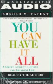 Cover of: You Can Have It All Cassette