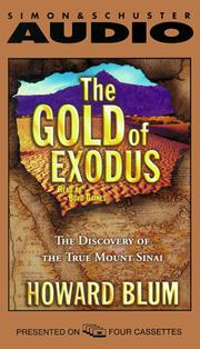 Cover of: The GOLD OF EXODUS CASSETTE by Howard Blum