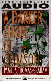 Cover of: A DARKER SHADE OF CRIMSON A CASSETTE: An Ivy League Mystery