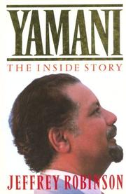 Cover of: Yamani by Jeffrey Robinson