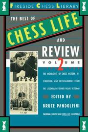 Cover of: BEST OF CHESS LIFE AND REVIEW, VOLUME 2 (Fireside Chess Library) by Bruce Pandolfini