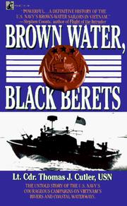 Cover of: Brown Water, Black Berets by Thomas J. Cutler