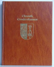 Cover of: Chronik Gondershausen: 897-1997