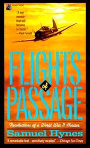 Cover of: Flights of Passage