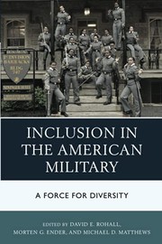Cover of: Inclusion in the American Military: A Force for Diversity