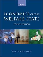 Cover of: The economics of the welfare state by Barr, N. A.