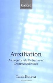 Auxiliation by Tania Kuteva