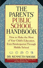 Cover of: The parents' public school handbook by Kenneth Shore