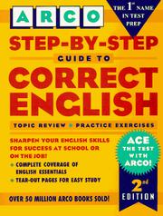 Cover of: Step By Step Guide to Correct English
