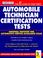 Cover of: Automobile technician certification tests
