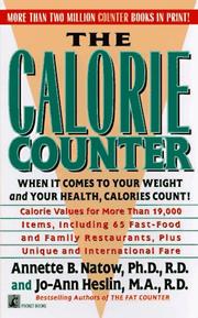 Cover of: The CALORIE COUNTER