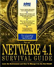 Cover of: Netware 4.1 survival guide