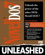 Cover of: Novell DOS 7 unleashed