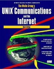 Cover of: The Waite Group's UNIX communications and the Internet