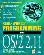 Cover of: Real-world Programming for OS/2 2.11